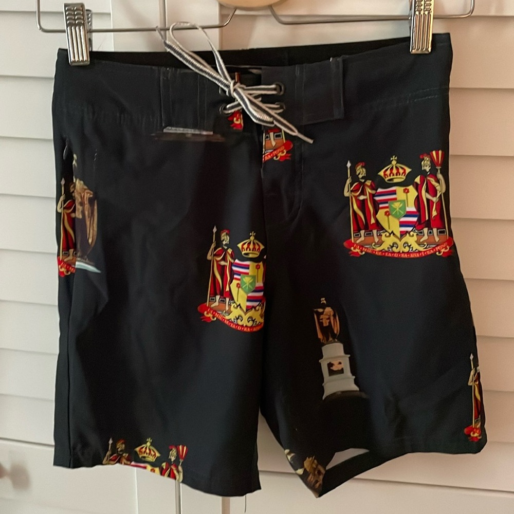 Wailoa Board Shorts Swim Trunks Boys 8 Hawaii